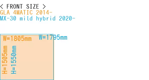 #GLA 4MATIC 2014- + MX-30 mild hybrid 2020-